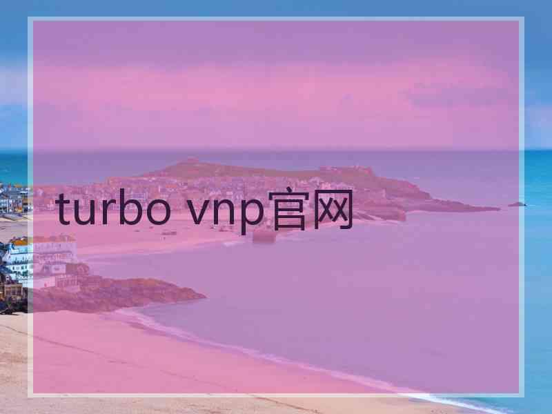 turbo vnp官网