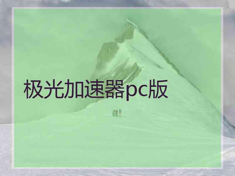 极光加速器pc版