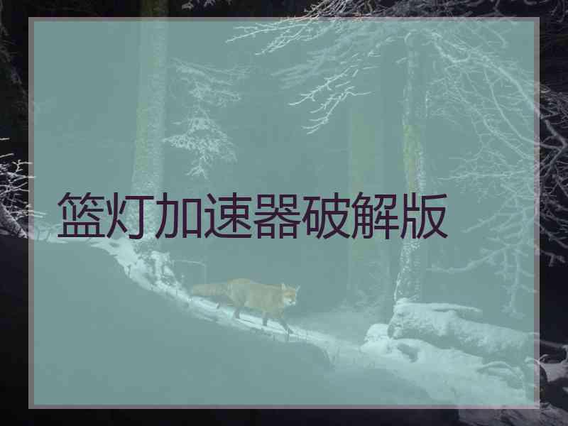 篮灯加速器破解版